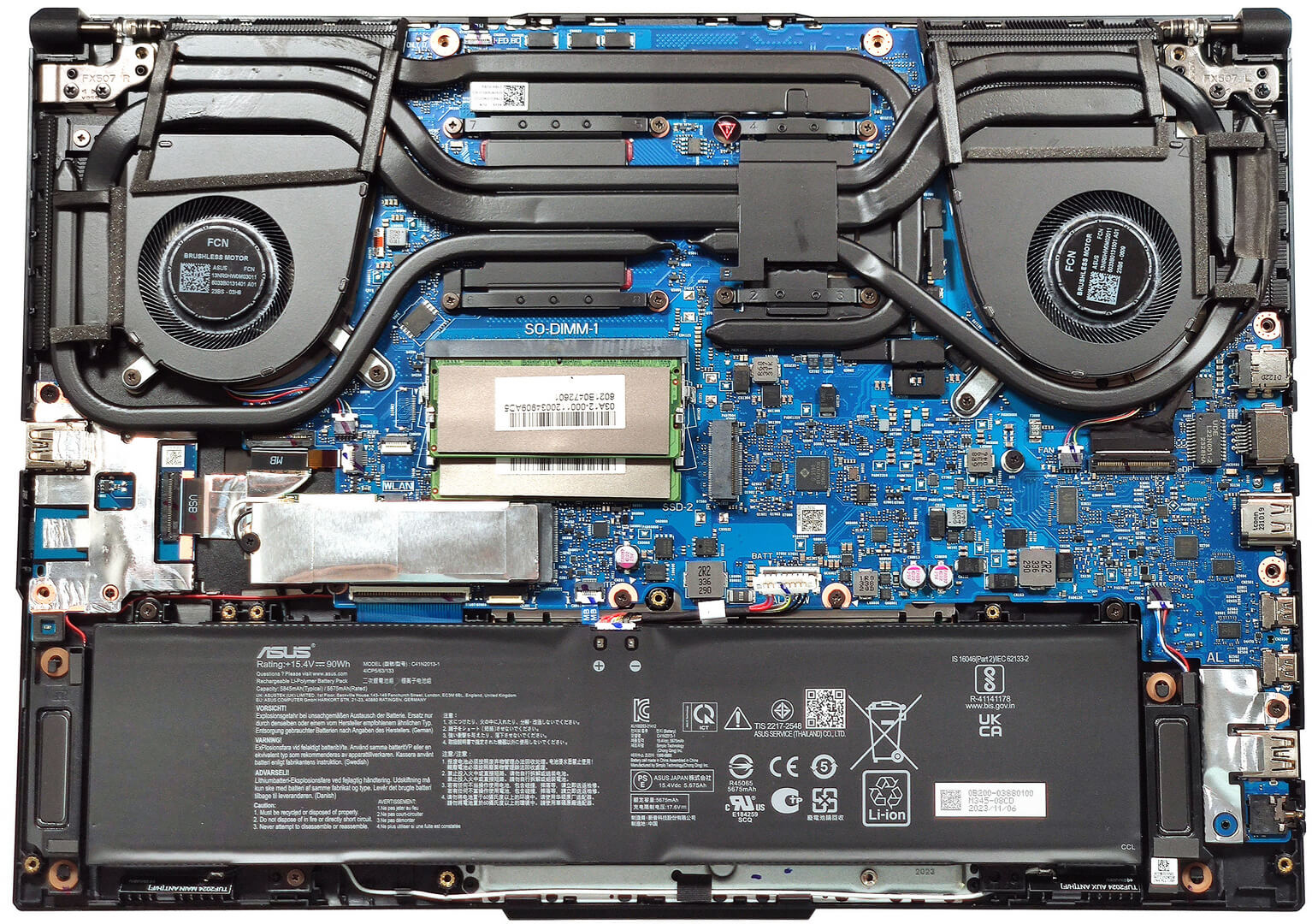 How to replace and fix ASUS TUF Gaming F16 FX617 FA607 FX607 LCD Rear Top Lid Back Cover A case gray (ASUS FA607 2024)